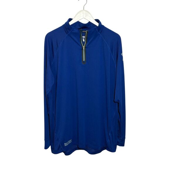 Under Armour Training Combine 1/4 zip in royal blue - 2X - Picture 1 of 8